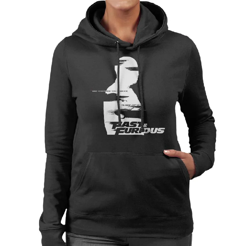 minimalist hooded sweatshirtFast and Furious Want To Know How To Kill A Shadow Quote Women's Hooded Sweatshirt