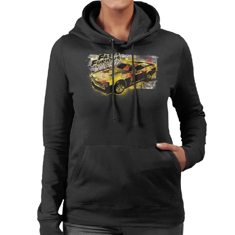 zip-up hoodieFast and Furious Old School Women's Hooded Sweatshirt