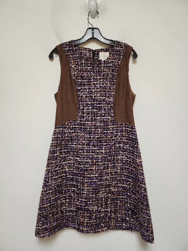 romantic dressDress Casual Short By Julie Brown In Plaid Pattern, Size: M