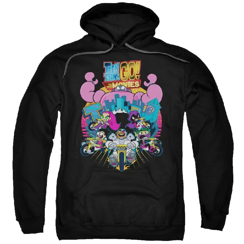 slim fit hoodieTeen Titans Go Burst Through Pullover Hoodie