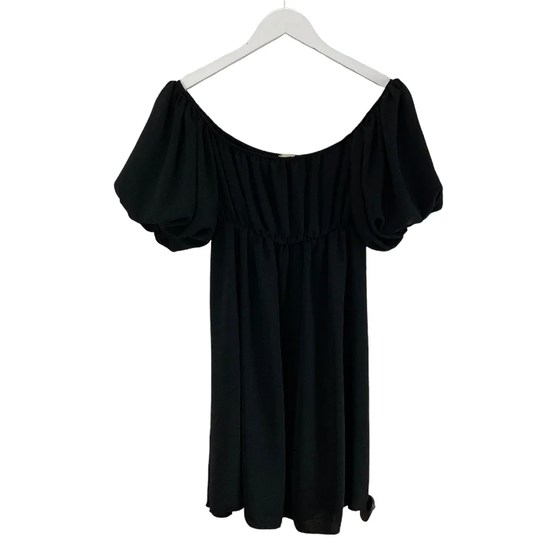 comfy dressDress Casual Short By See You Monday In Black, Size: S