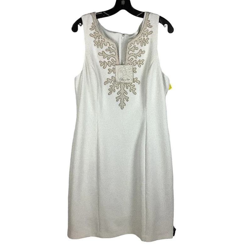 comfy dressDress Work By Pappagallo In White, Size: 12