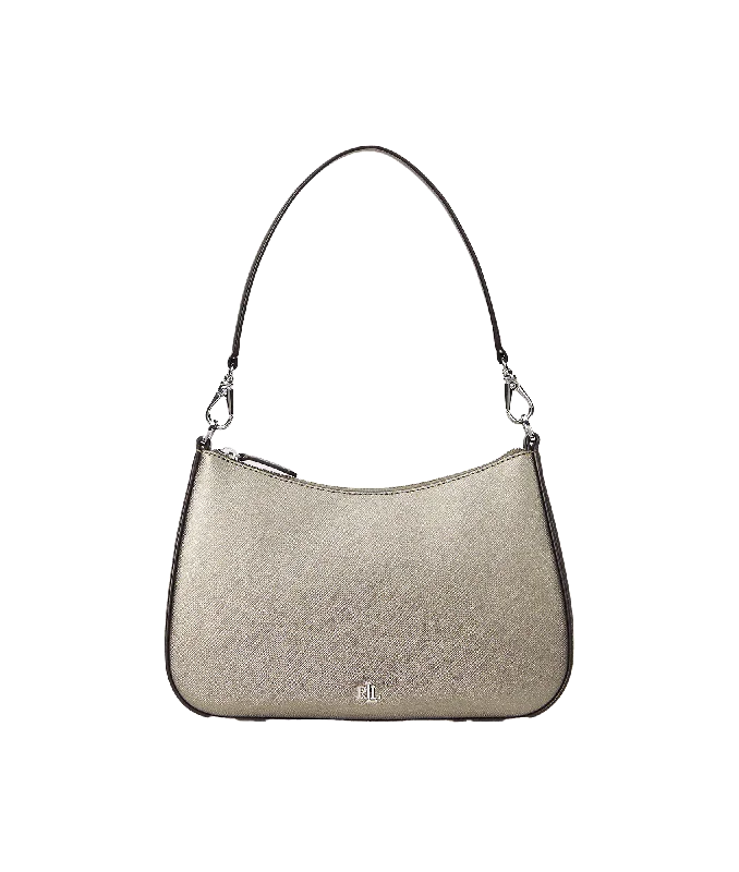 urban street coatCrosshatch Leather Medium Danni Bag - Silver