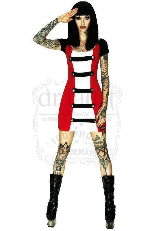 comfy maxi dressRare British Military Band Mini Dress - Ashley