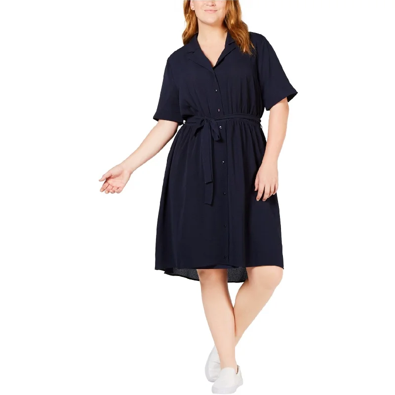 lace dressMonteau Womens Belted Shirt Dress