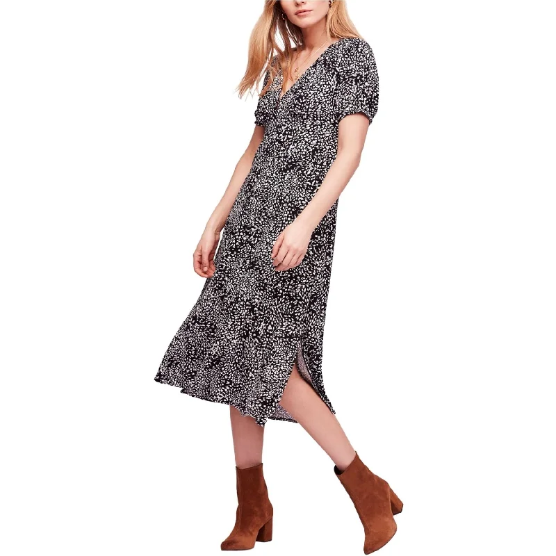 trendy wrap dressFree People Womens Looking For Love Midi Dress