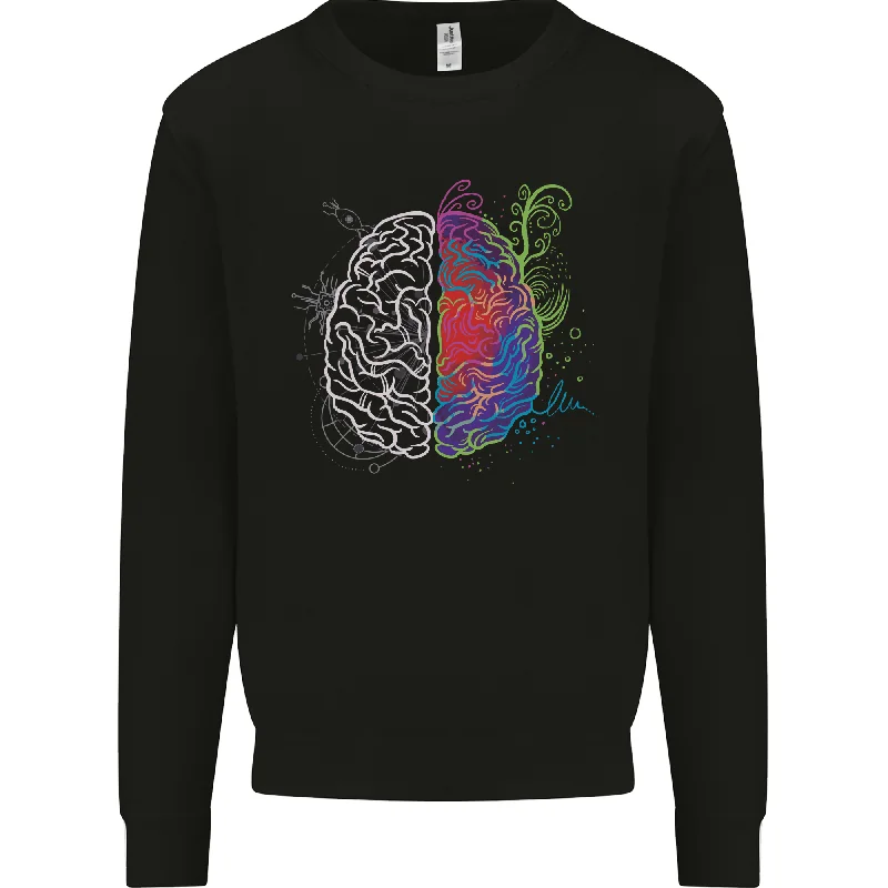 performance hoodie for gymArtistic Technical Brain Artist Engineer Mens Sweatshirt Jumper