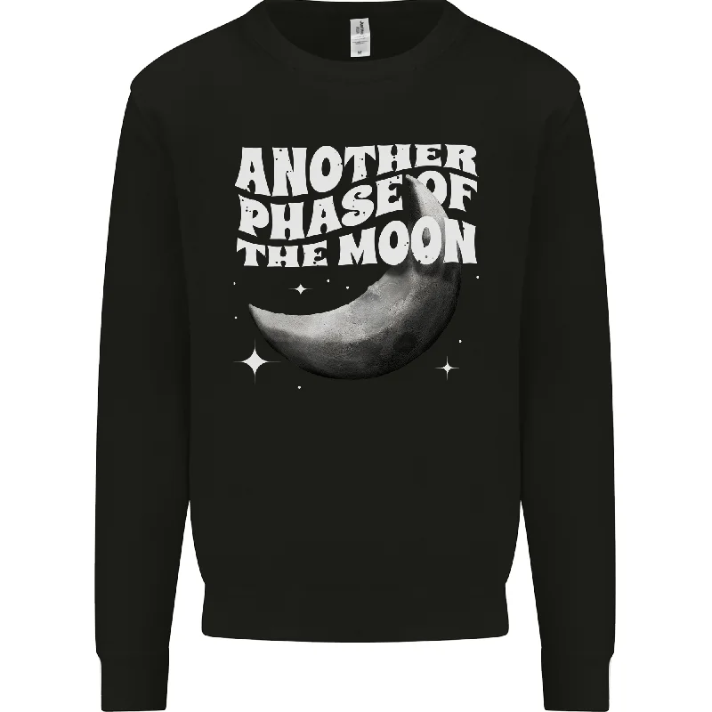 athletic streetwear sweatshirtAnother Phase of the Moon Lunar Mens Sweatshirt Jumper