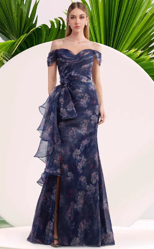 floral wrap dressJanique W3017 Dress