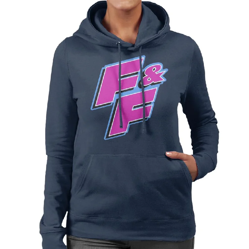 cool street hoodieThe Fast and The Furious FF Pink Logo Women's Hooded Sweatshirt