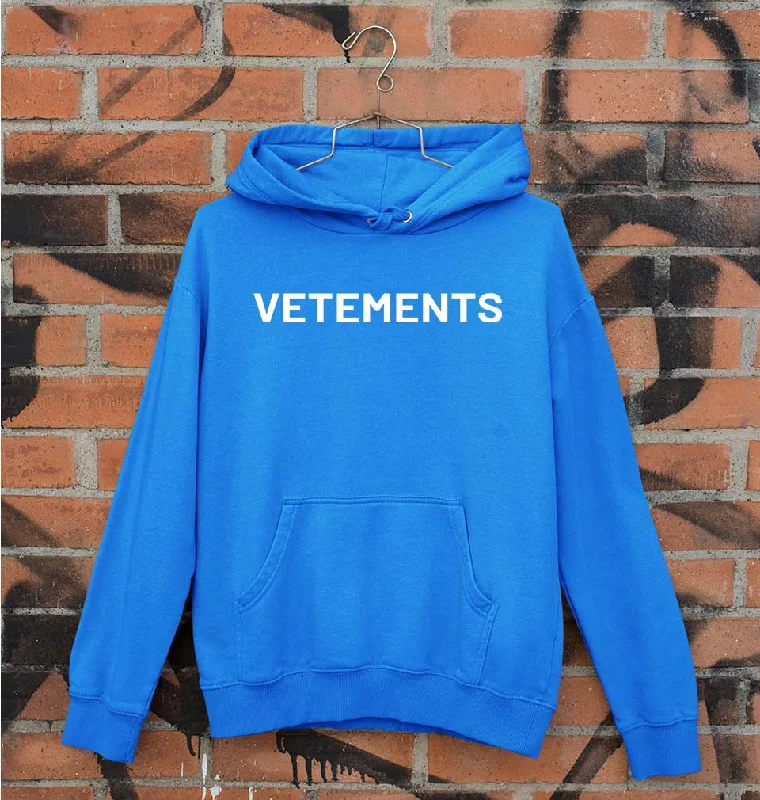 warm hooded jacketVetements Unisex Hoodie for Men/Women