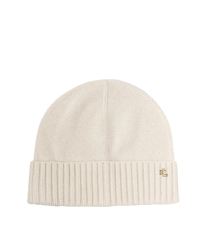 vintage coatWool-blend Beanie - Cream