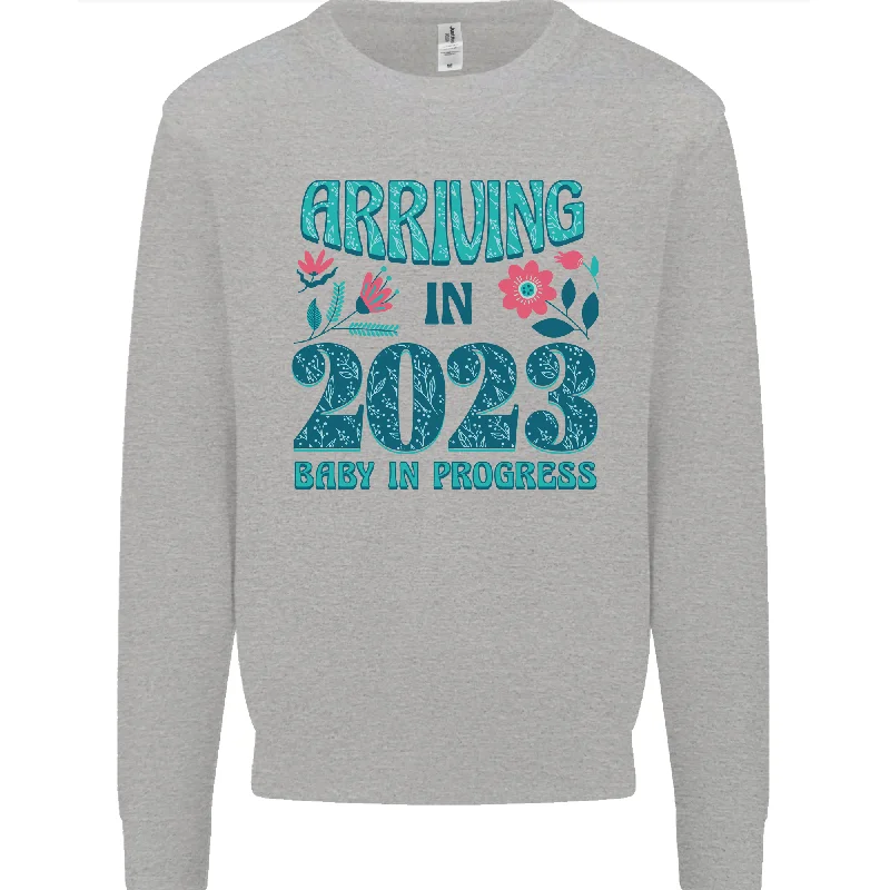 performance workout sweatshirtArriving 2023 New Baby Pregnancy Pregnant Mens Sweatshirt Jumper