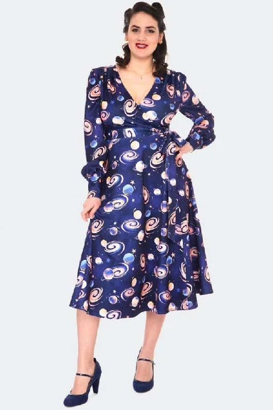 long sleeve dressSpace Chic Wrap Dress