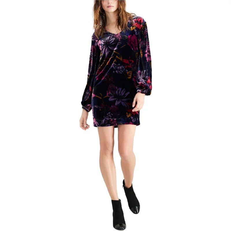 casual dressTrina Turk Womens Floral Print Sheath Dress, Purple, X-Small