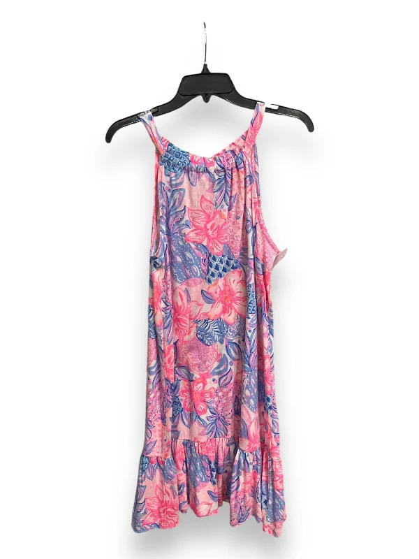 stylish dressDress Casual Midi By Lilly Pulitzer In Floral Print, Size: M