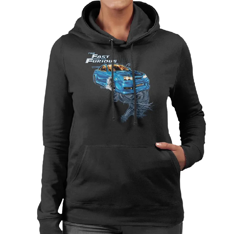 stylish hoodieFast and Furious Tokyo Drift Dragon Women's Hooded Sweatshirt