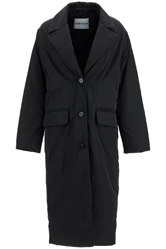 warm jacketmelita poly-twill coat 61437 8700 BLACK