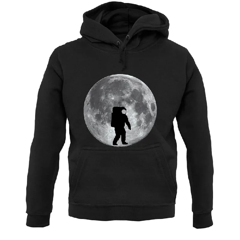 casual hoodie with logoAstronaut On The Moon Unisex Hoodie