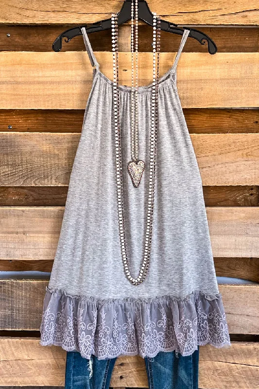 luxury dressSlip On Dress - Grey