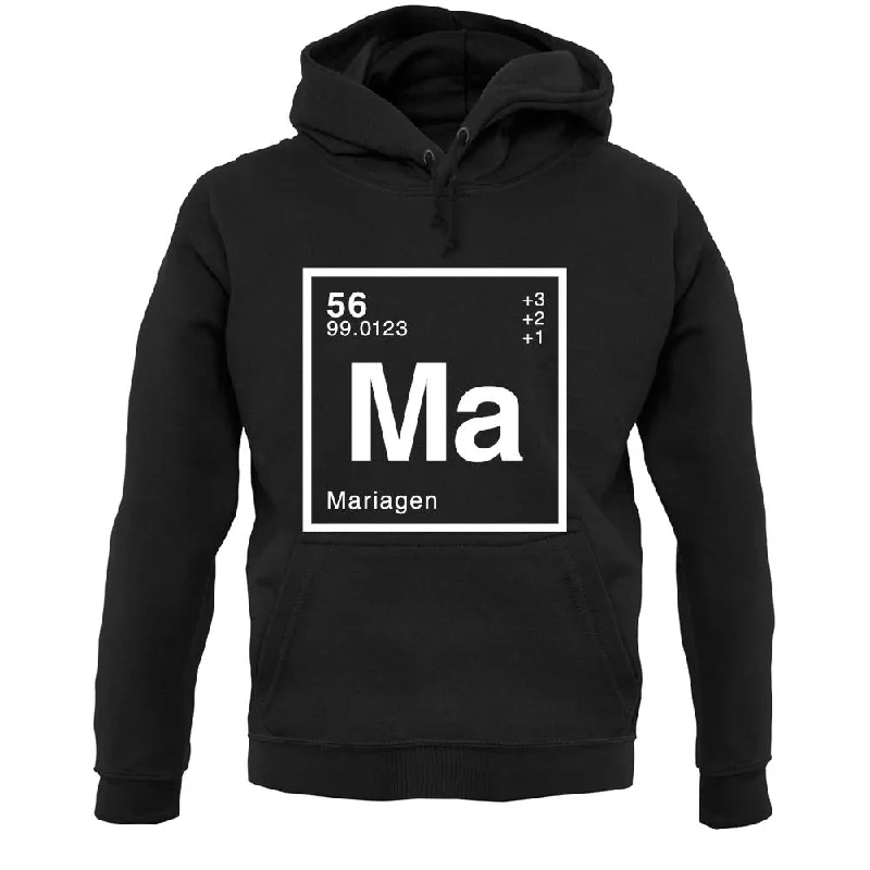 casual hoodie for fallMaria - Periodic Element Unisex Hoodie