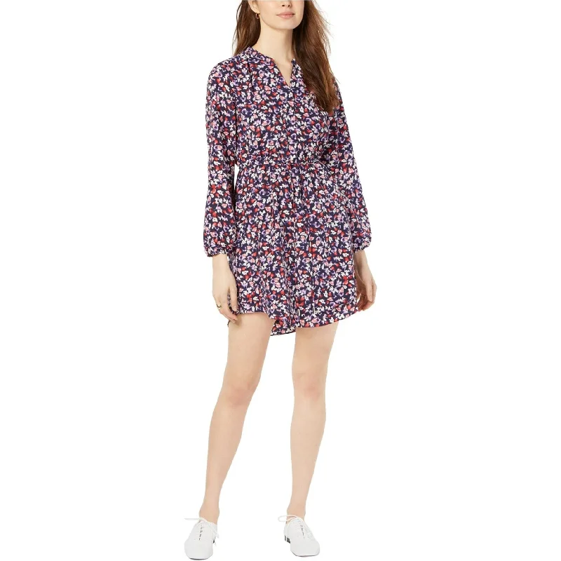 boho-chic dressMaison Jules Womens Floral Print A-Line Dress