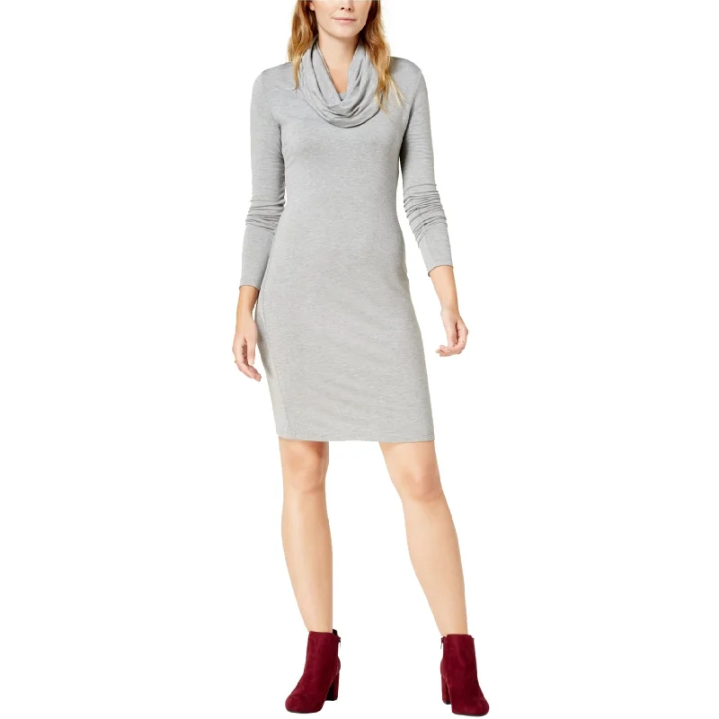 classic fit-and-flare dressMaison Jules Womens Cowl-Neck Fit & Flare Dress