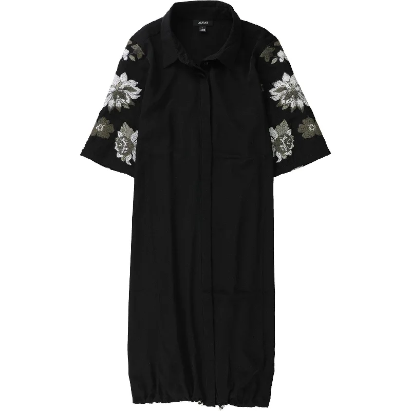 oversized dressAlfani Womens Bungee Shirt Dress