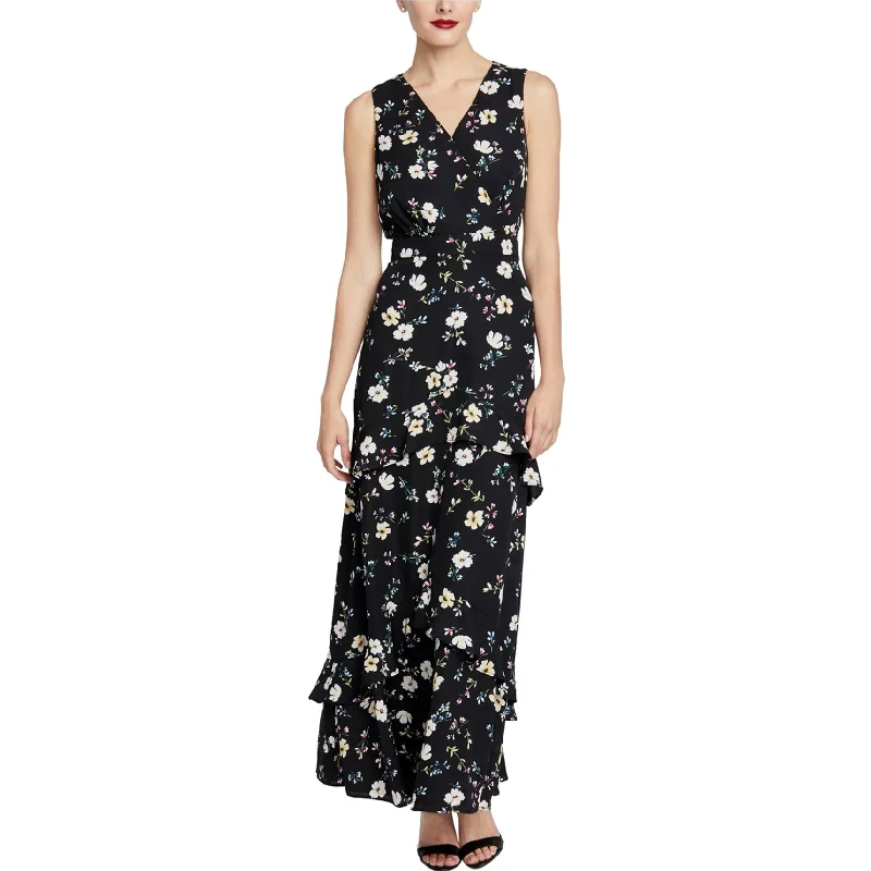 high-waisted dressRachel Roy Womens Surplice Maxi Dress