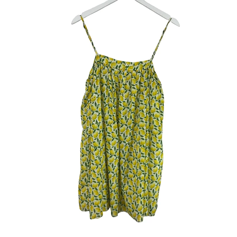 vintage dressDress Casual Short By Gianni Bini In Yellow, Size: S