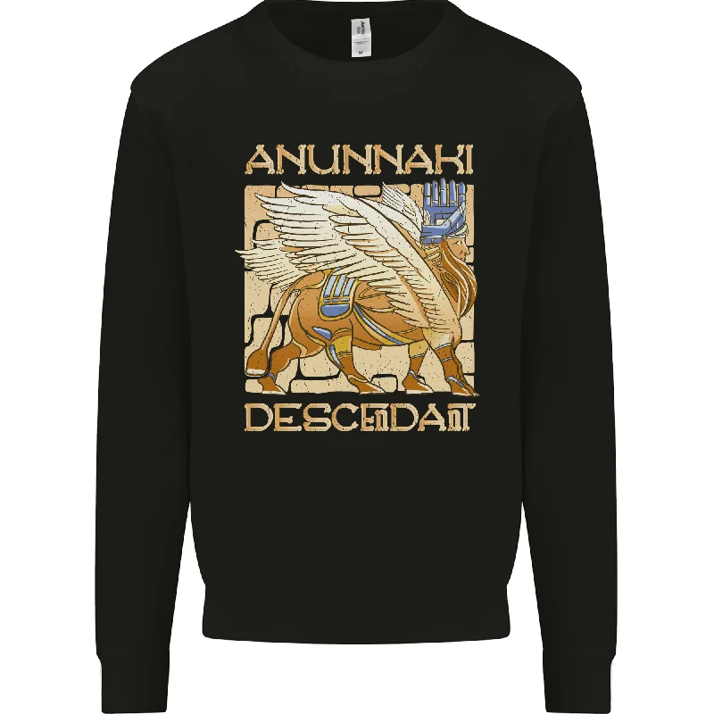 long-sleeve athletic hoodieAnunnaki Descendant Ancient Egyptian God Egypt Mens Sweatshirt Jumper