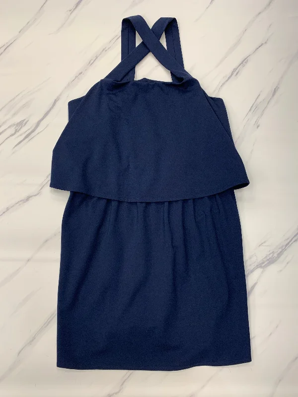 structured dressDress Casual Short By J. Jill In Navy, Size: Petite  M