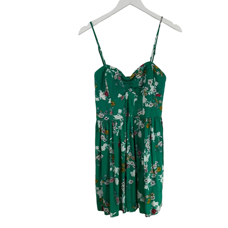 playful dressDress Casual Short By Band Of Gypsies In Green, Size: L