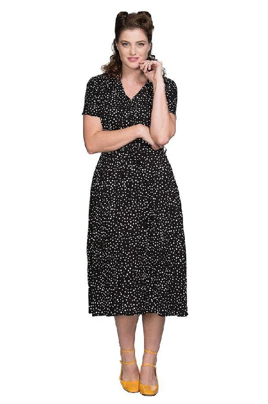 A-line dressBlack Spot Dress