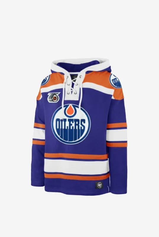 Edmonton Oilers Retro Freeze '47 Lacer Hoodie