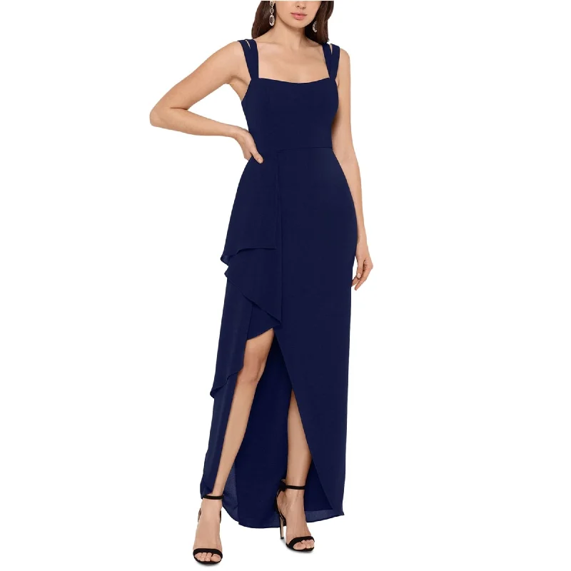 playful dressXscape Womens Ruffle Gown Dress