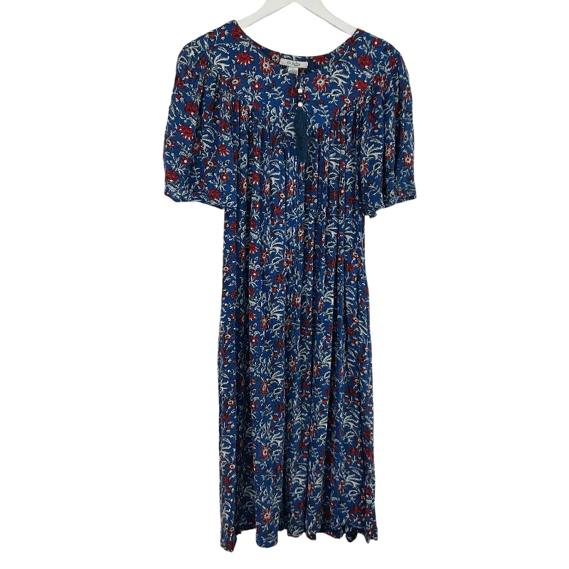 wrap dressDress Casual Maxi By Clothes Mentor In Blue, Size: S