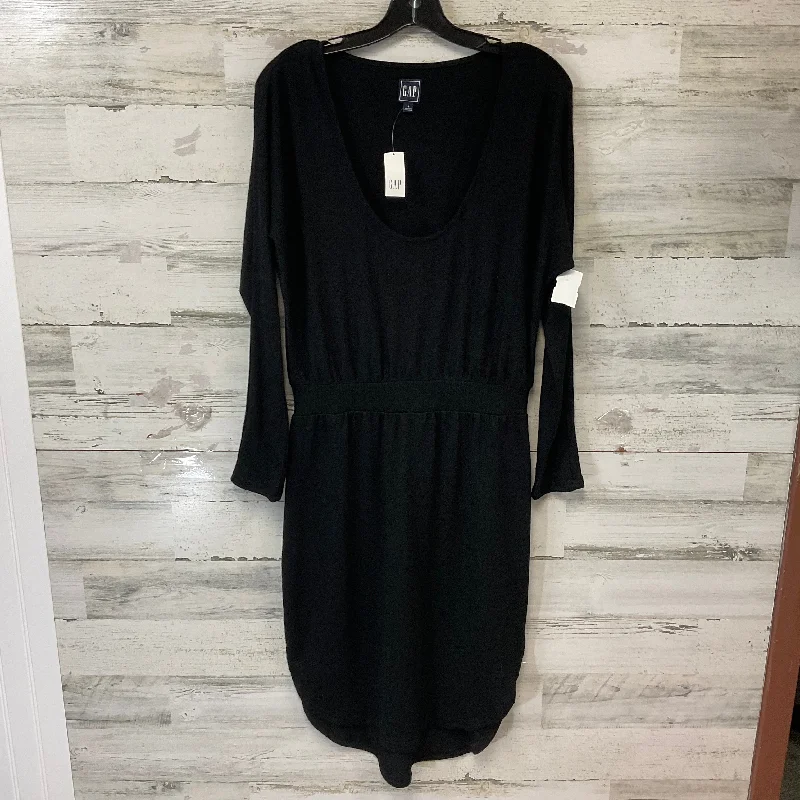 elegant shift dressDress Casual Short By Gap In Black, Size: S