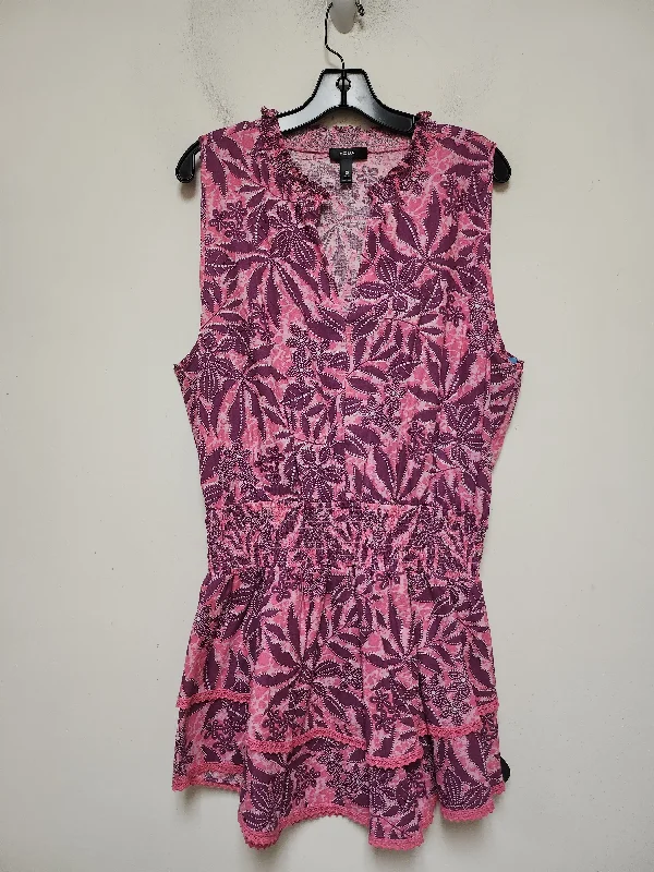 elegant dressDress Casual Short By Aqua In Floral Print, Size: Xl