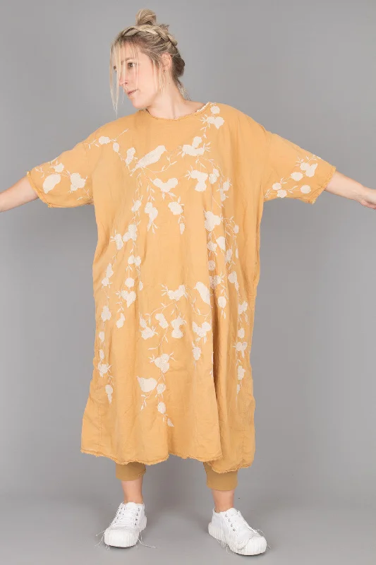 sleek midi dressMagnolia Pearl Bird Artist Smock Dress