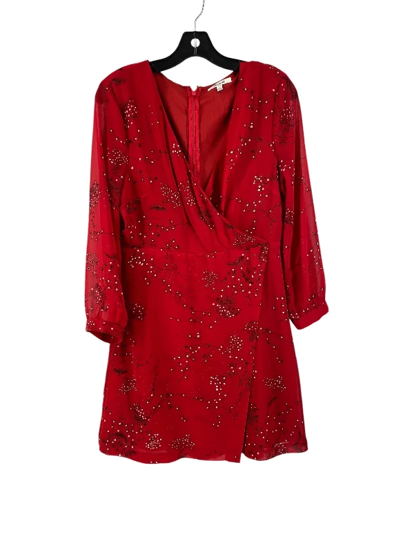 comfy dressDress Casual Short By Madewell In Red, Size: 8