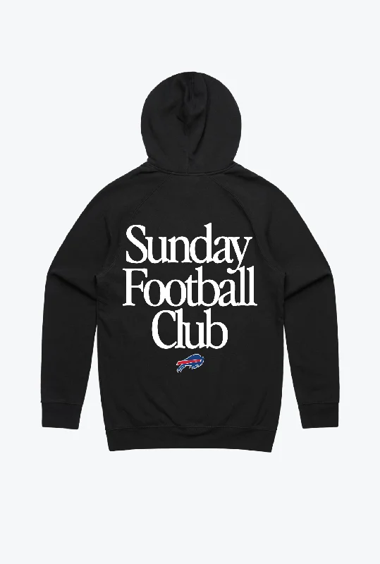 Buffalo Bills Sunday Football Club Hoodie - Black