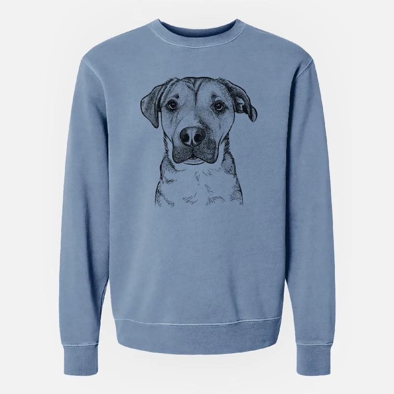 warm workout hoodieBare Nemo the Mixed Breed - Unisex Pigment Dyed Crew Sweatshirt