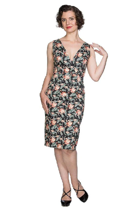 floral dressFlamingo Honnie Pencil Dress