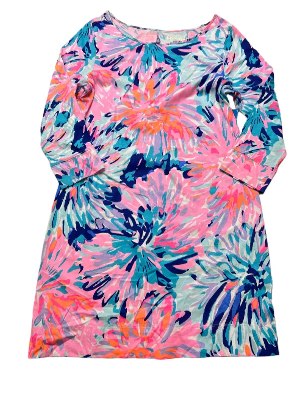 form-fitting dressDress Casual Short By Lilly Pulitzer In Multi-colored, Size: L