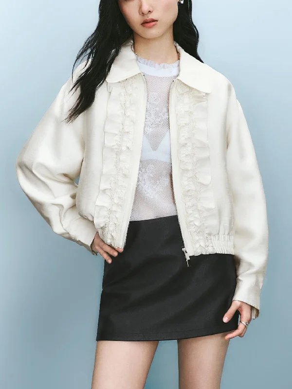 faux fur coatZip Up Front Jackets