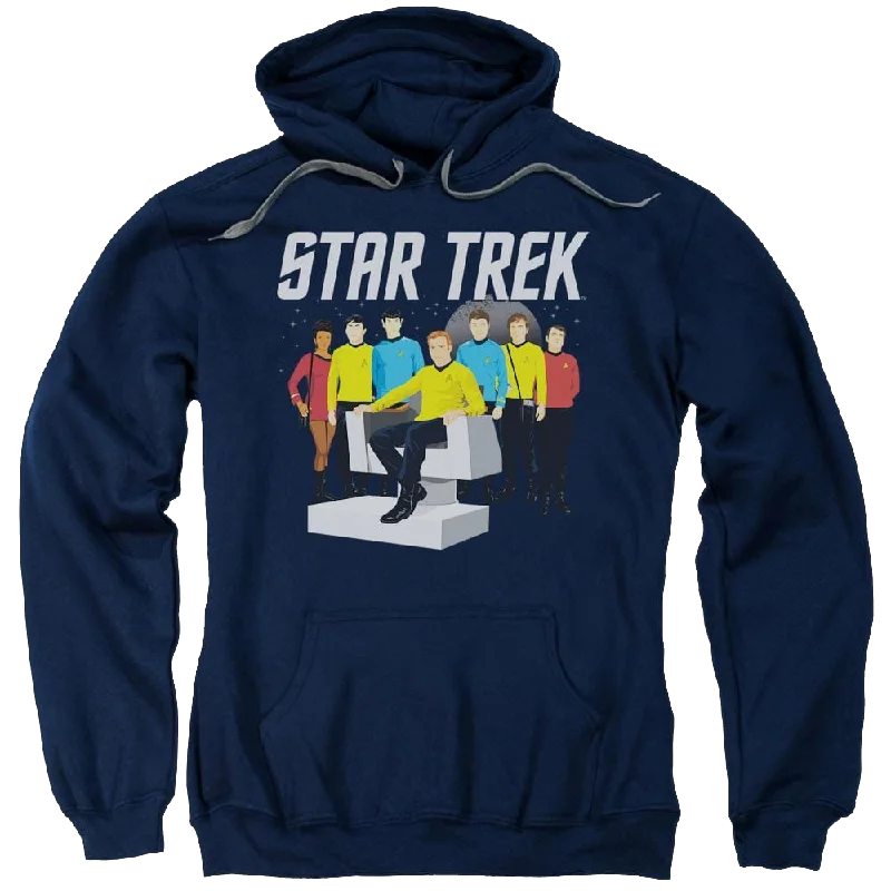 sporty hooded sweatshirtStar Trek Vector Crew Pullover Hoodie