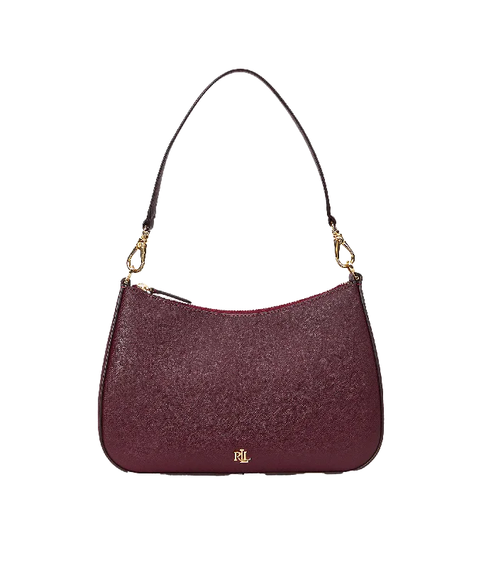 relaxed fit coatCrosshatch Leather Medium Danni Bag - Red