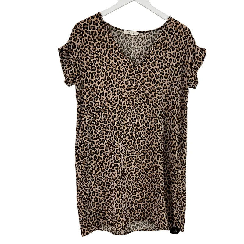 evening dressDress Casual Short By Entro In Animal Print, Size: S