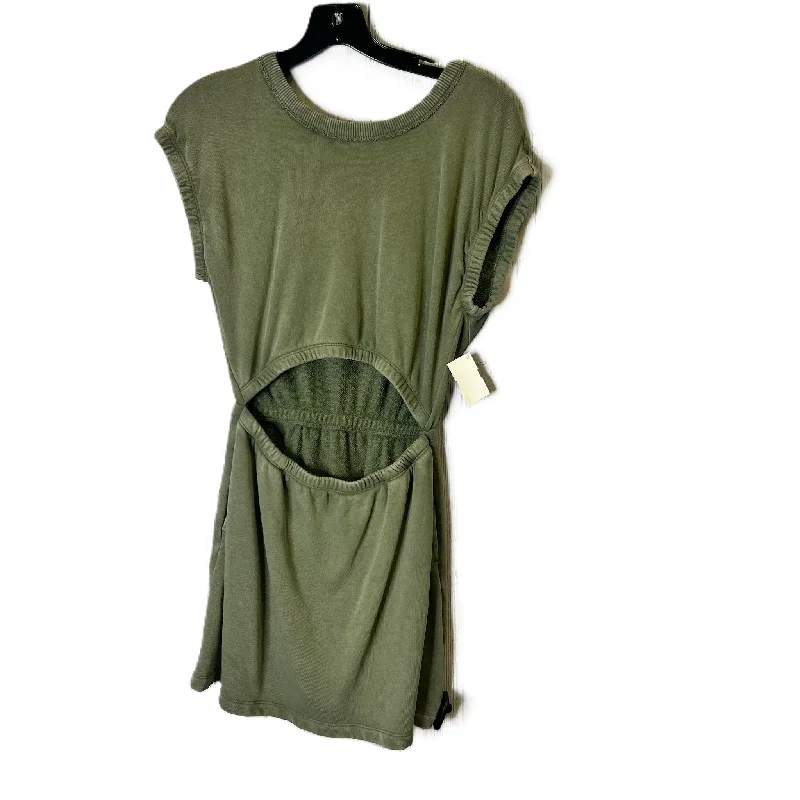 structured dressDress Casual Short By Aerie In Green, Size: Xs